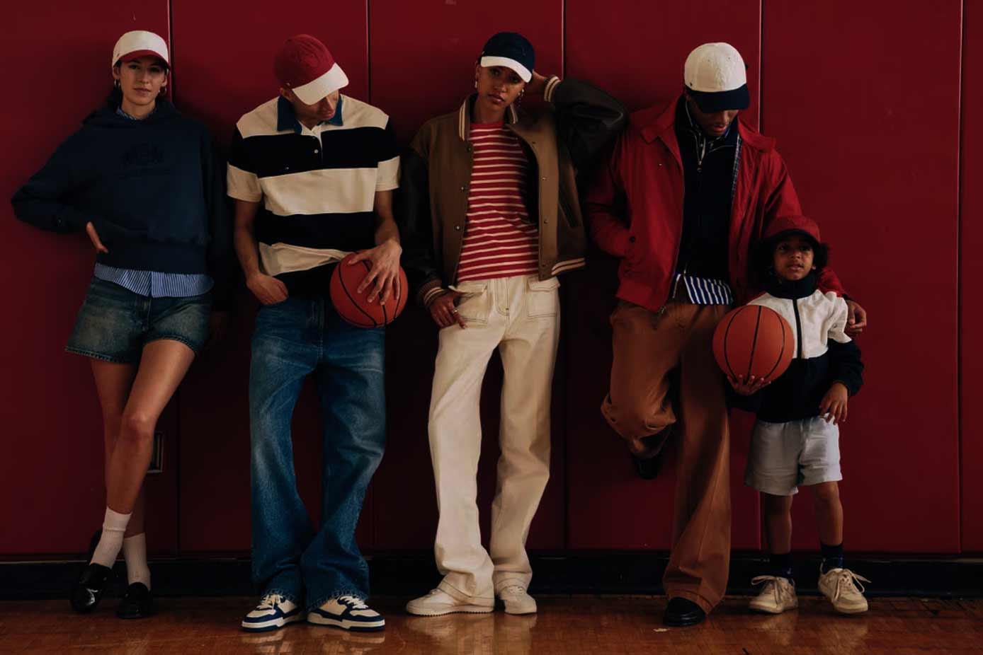 Athlete tunnel walk fashion style